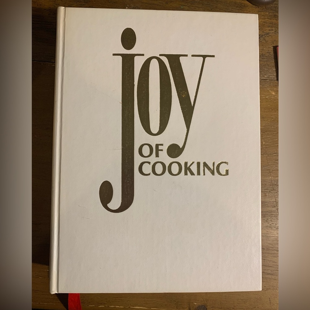 Tha Joy of Cooking cookbook